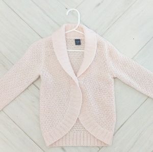 Girls 3T Pink Knit Cardigan - GAP
